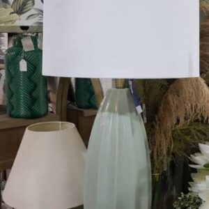 LAMPARA SOBREMESA GRES LINO VERDE